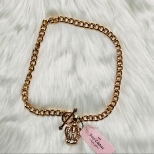 Juicy Couture Crown Toggle Necklace